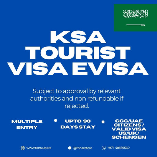 90 Days 1 year Multiple Saudi Arabia Tourist eVisa