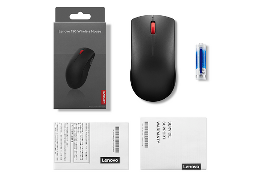 Lenovo 150 Wireless Optical Mouse Black